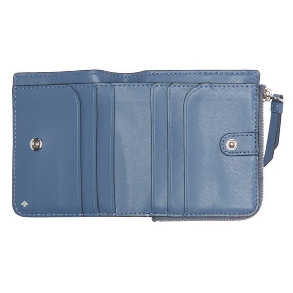Kate Spade New York Bi-fold Wallet Blue - Picture 4 of 4